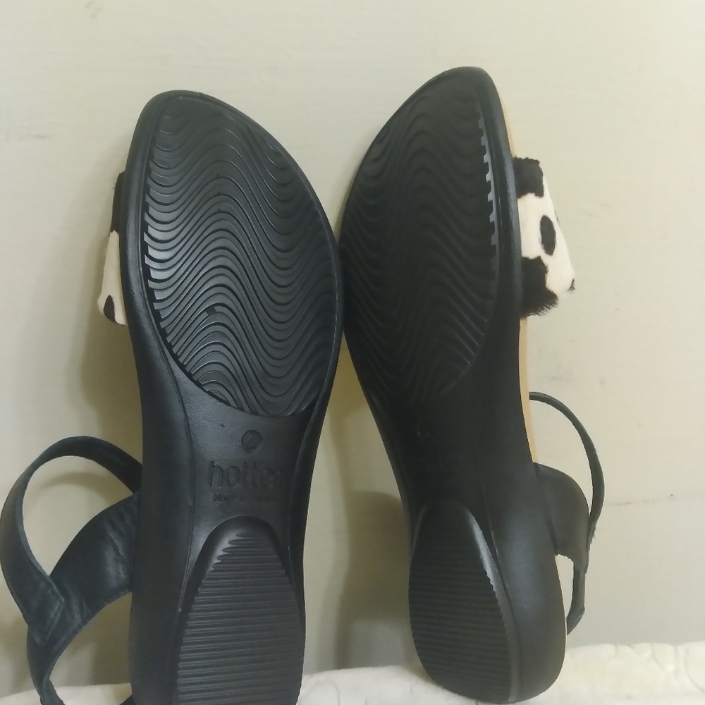 Womens HOTTER Sandals, Size 9, New, English Made, Animal Skin, No Blemishes - Picture 14 of 16